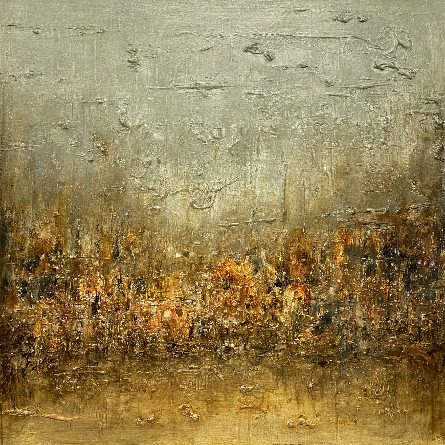 Reconsidered No. 25 | 36 x 36 | SOLD