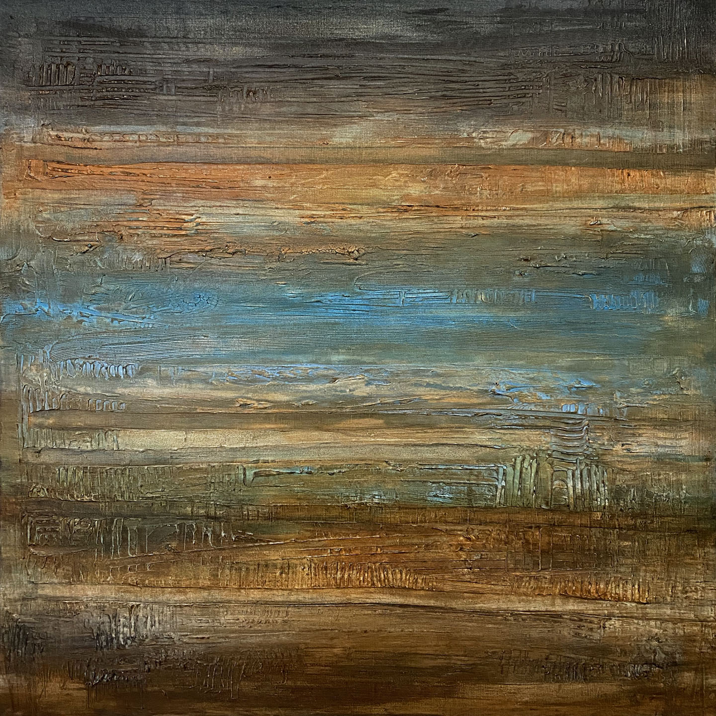 Reconsidered No. 41 | 36 x 36 | $2,200