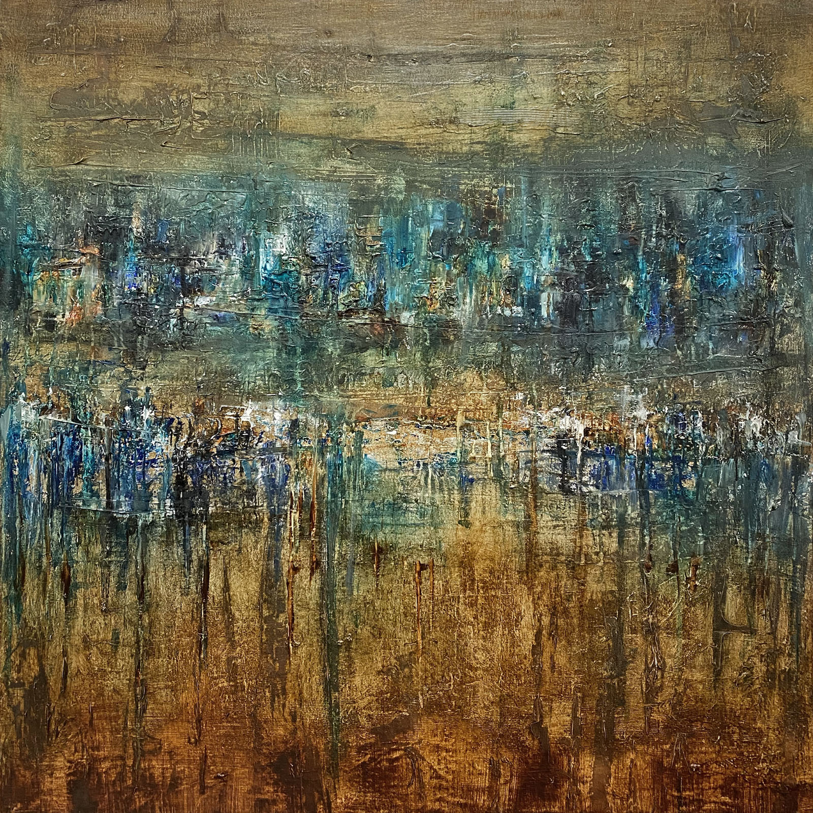 Reconsidered No. 47 | 40 x 40 x 1.5 | $3,000