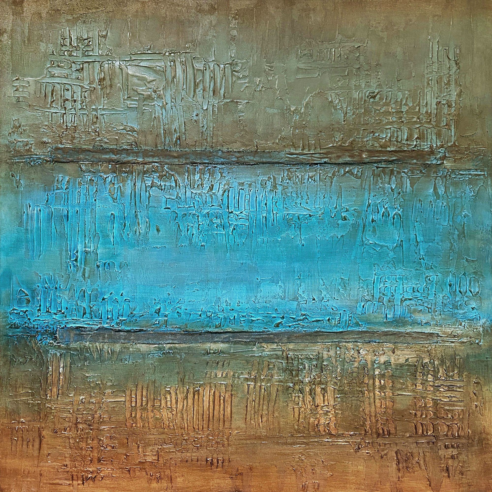 Uncovered No. 7 | 40 x 40 x 1.5 | $2,400